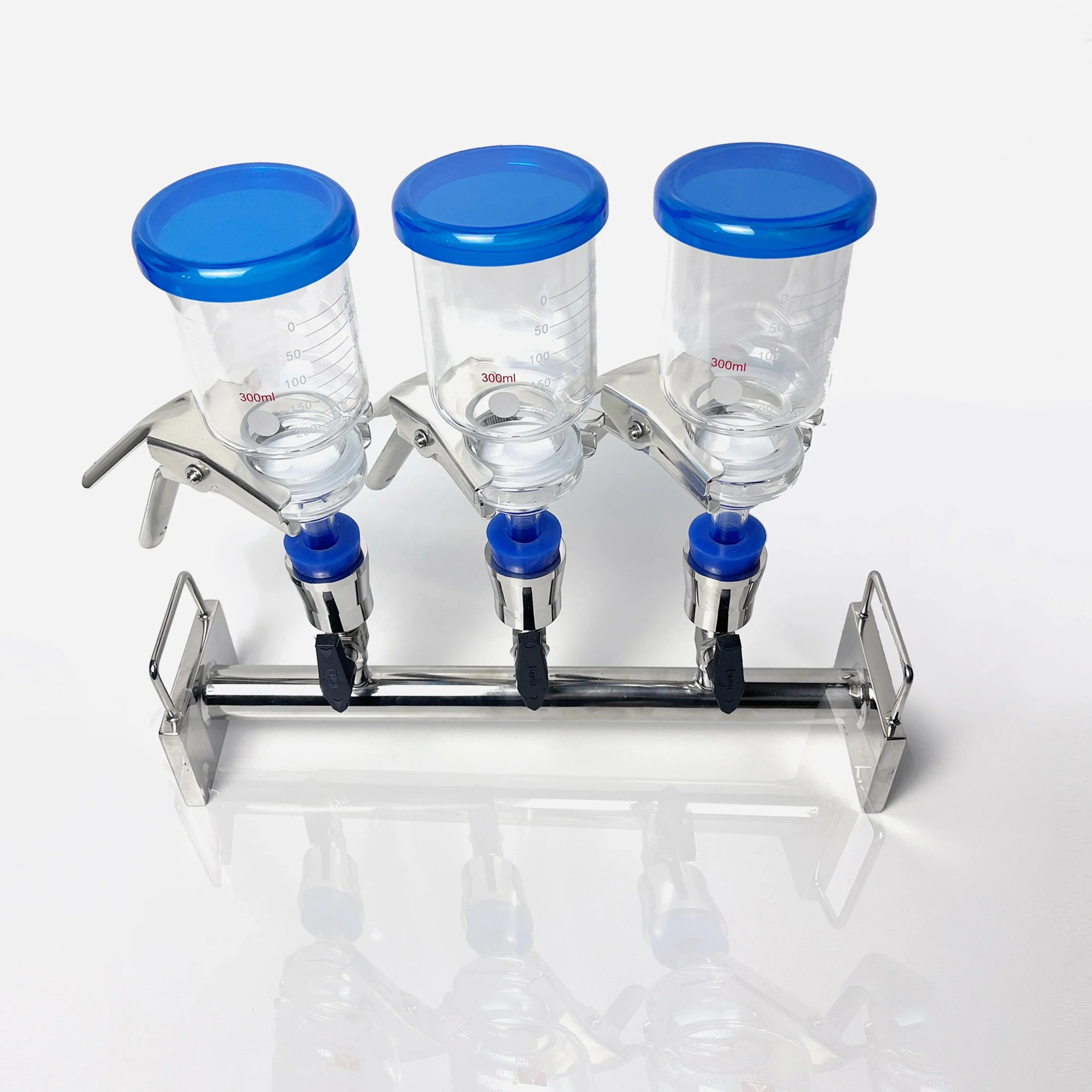 2026/Tiandi Lab 3-Branch Vacuum Manifolds Filtration Apparatus Stainless Steel Filter