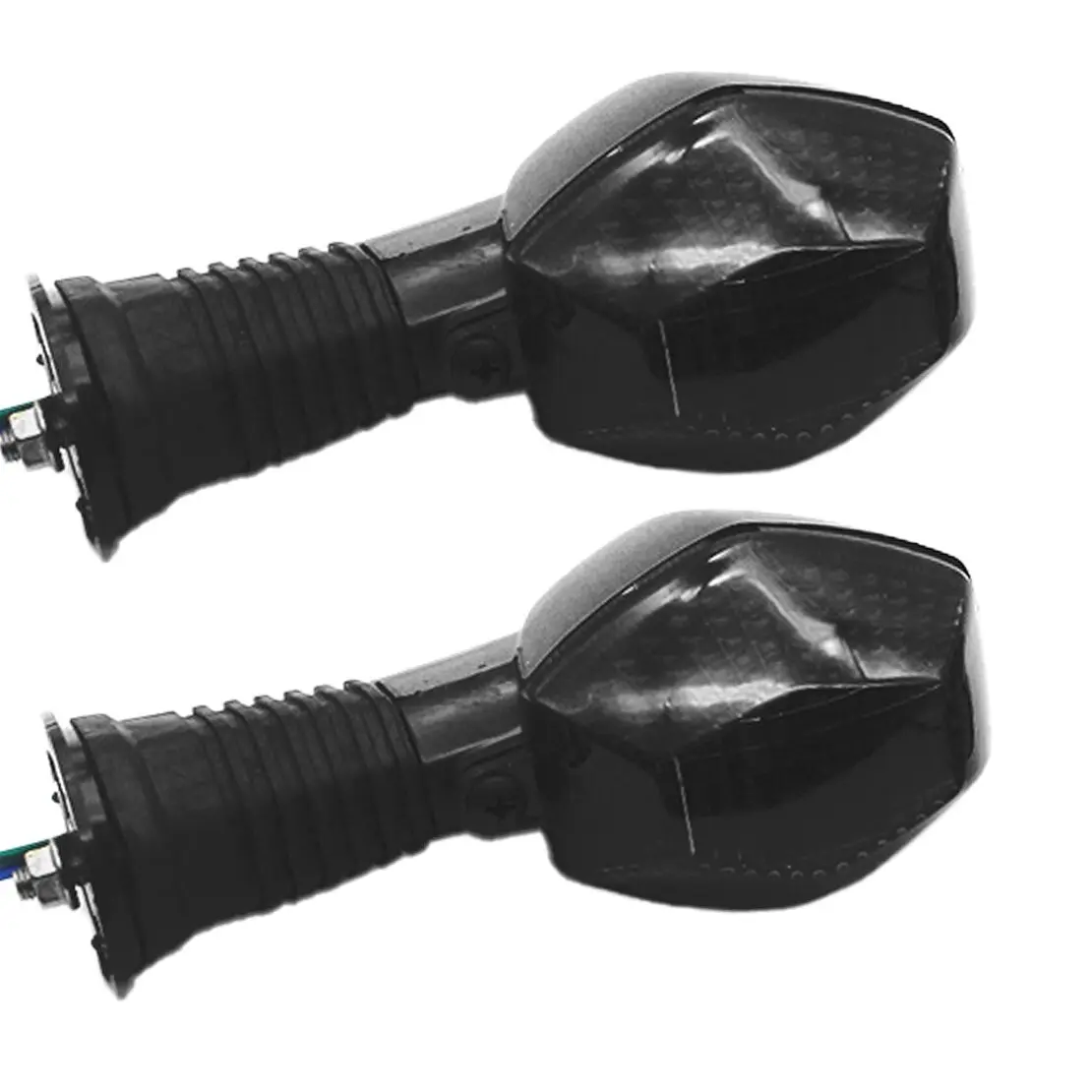 1 Pair Black Lens Motorbike Turn Signal Light Lamp Indicator Fit for Suzuki GSF 650N/S 1200S 1250S Bandit GSX 1250FA 650F