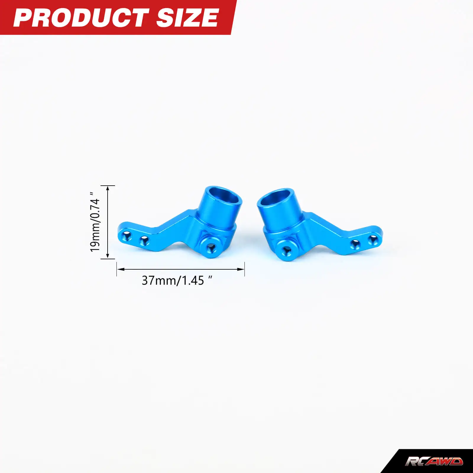 RCAWD سبائك الألومنيوم كتل التوجيه محور الناقل ل 1/8 CEN سباق M-Sport رالي RTR كتل التوجيه محور الناقل ترقيات أجزاء #2