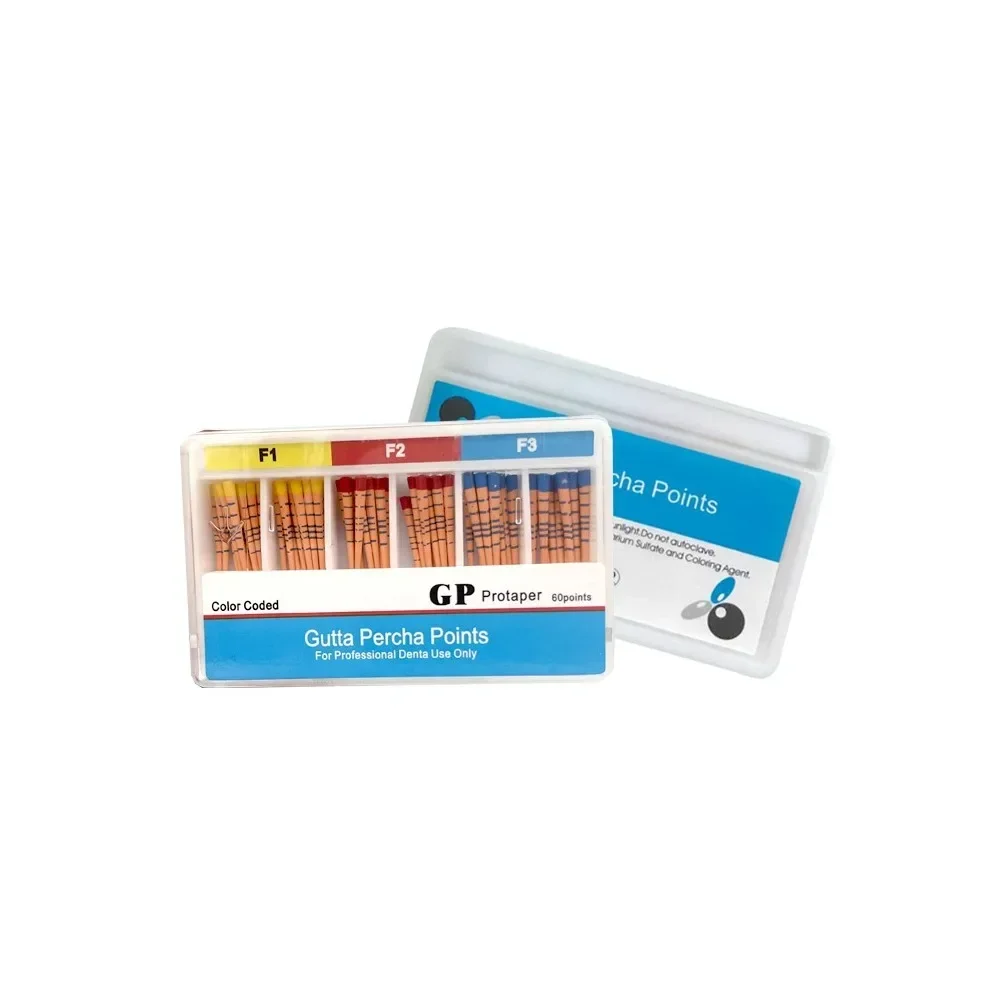 AG 1Box Dentistry Gutta Percha Points Dentist Products Dental Materi #15-40/F1/F2/F3 GP Material Endodoncia