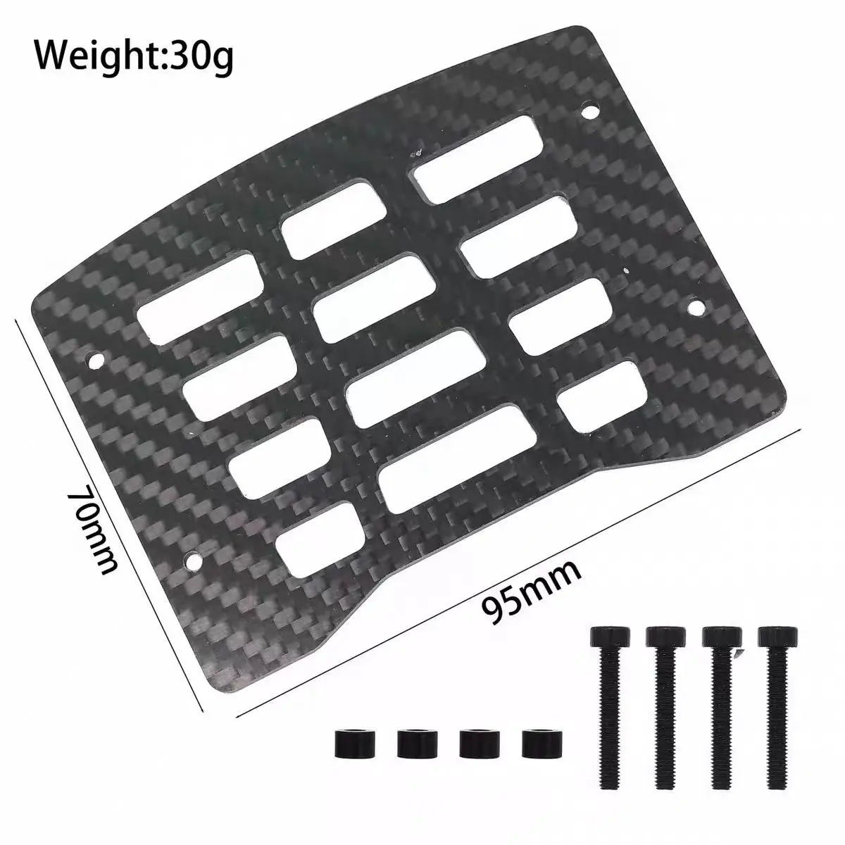 

MJX RC14211 remote control car upgrade part roof luggage rack carbon fiber scratch resistant lightweight protection enhanced