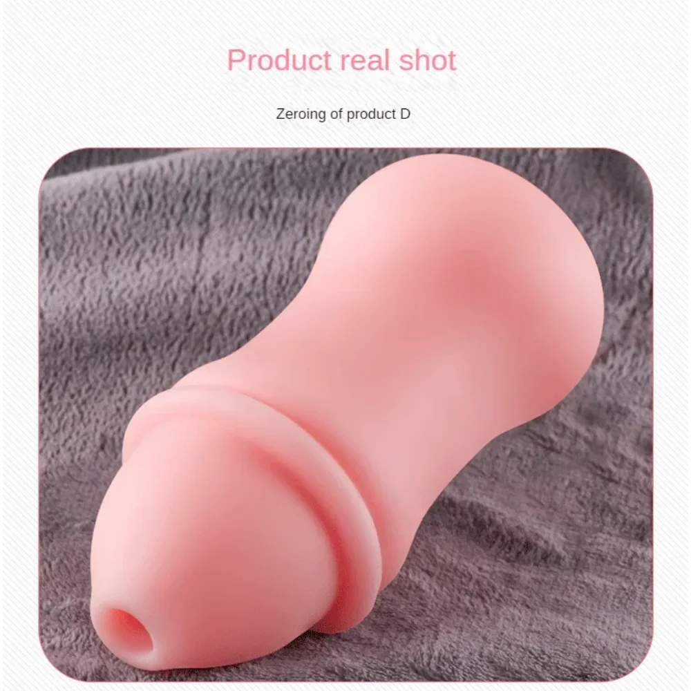 Realistic Masturbator Cup for Men Artificial Vagina Soft Pussy Pocket Oral Blowjob Deep Throat Silicone Massager Sex Toy for Men view 2