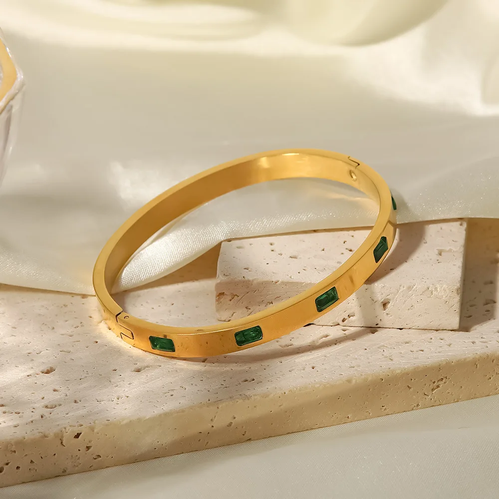 Fashion Bangle temperament niche bracelet light luxury fashion jewelry factory wholesale image 6