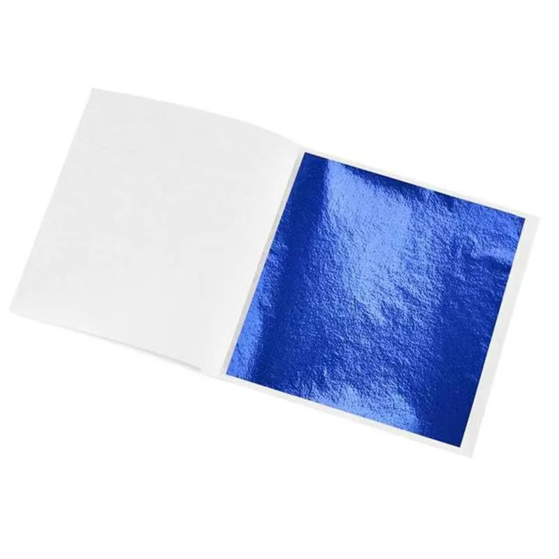100 vellen DIY nagel bladgoud schilderij bladgoud papier kunst ambachtelijk papier verjaardagsfeestje bruidstaart dessert decoraties