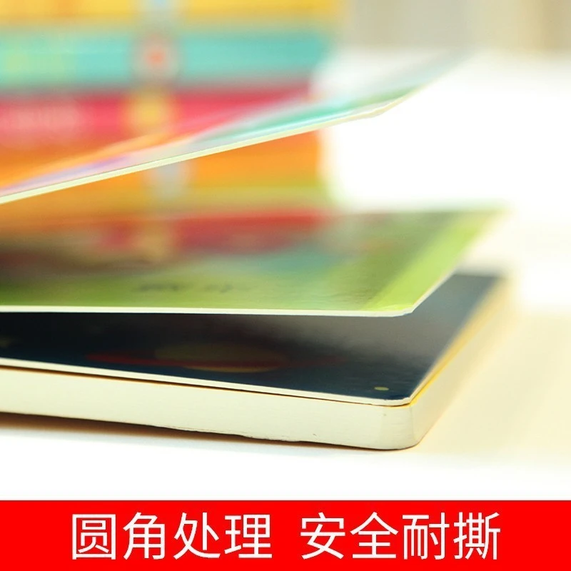 Tactile Sound Book What Sound Do You Hear 6 Volumes Children's Enlightenment Early Education Picture Book Tear-ResistantHoleBook