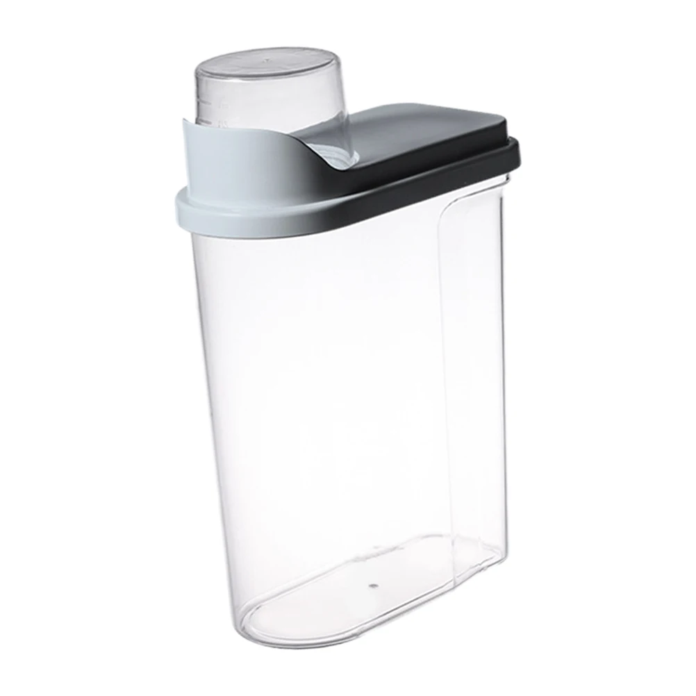 

1pc Multigrain Airtight Jar Storage Tank Dry Food Cereal Bins Lids Containers Grains Plastic Canisters Sealed Safe Secure