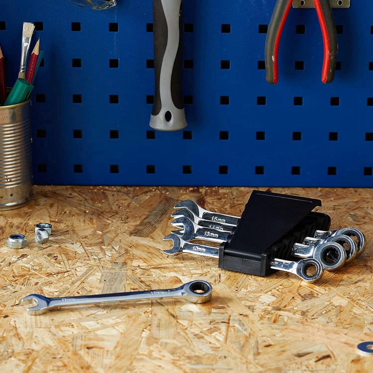 5 Pcs Home Repair Tool Set Hand Tool Mechanical Tool Set Wrench China Alloy Steel Combination Plastic Shelf Ibso Odm 21*12*4 Cm