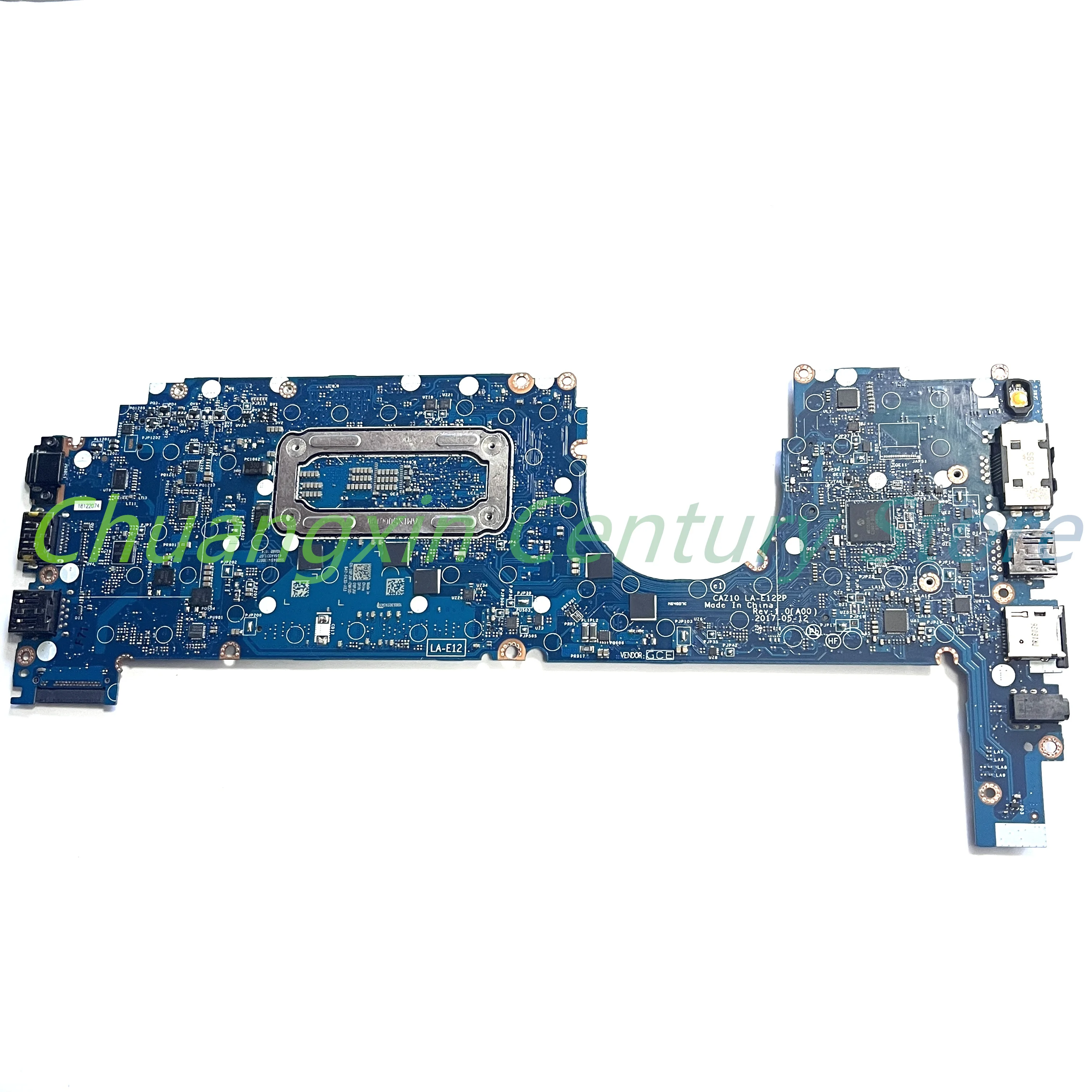 For DELL Latitude 7280 7380 Laptop motherboard CAZ10 LA-E121P LA-E122P  with I3 I5 I7-6th/7th Gen CPU 100% Tested Fully Work