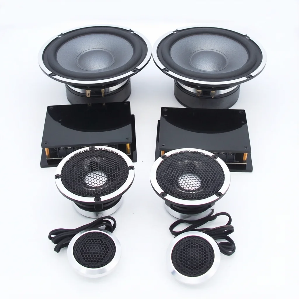 6.5 Inch 3-Way Component Car Speakers - 1.5