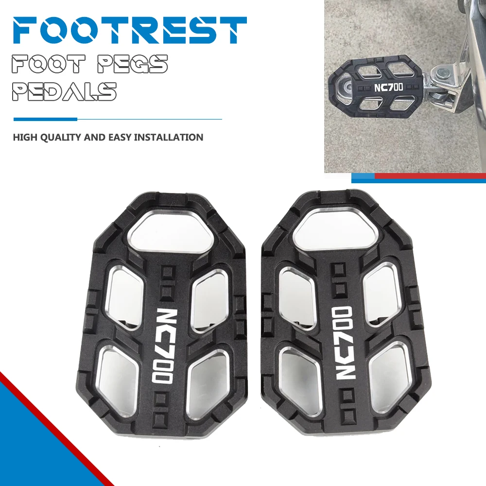 

NC750X NC750S NC700S NC700X Motorcycle Accessories FootRest Footpegs Foot Pegs Pedals For HONDA NC750X NC750 X NC 750 X nc 750 x