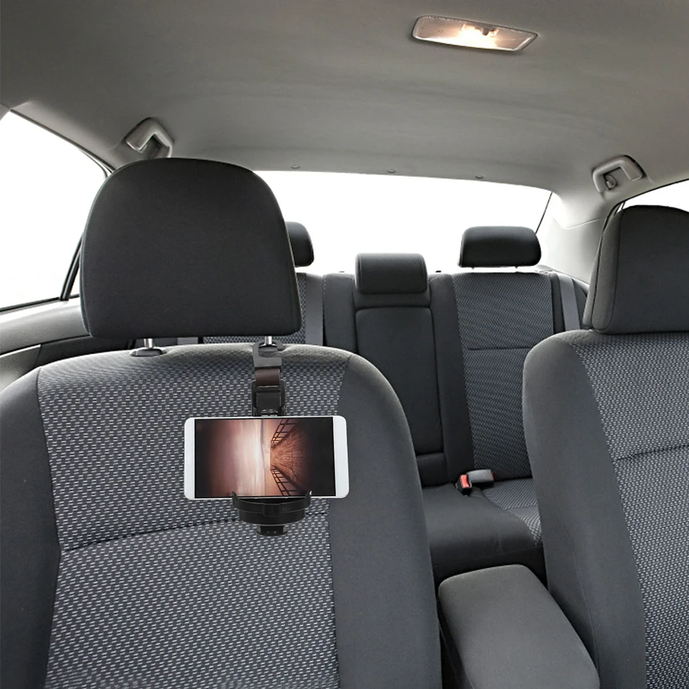 

2 Pcs Cup Hook Clip on Holder Drinks Car Holders Storage Hooks for Headrest Abs Seat Purse Auto
