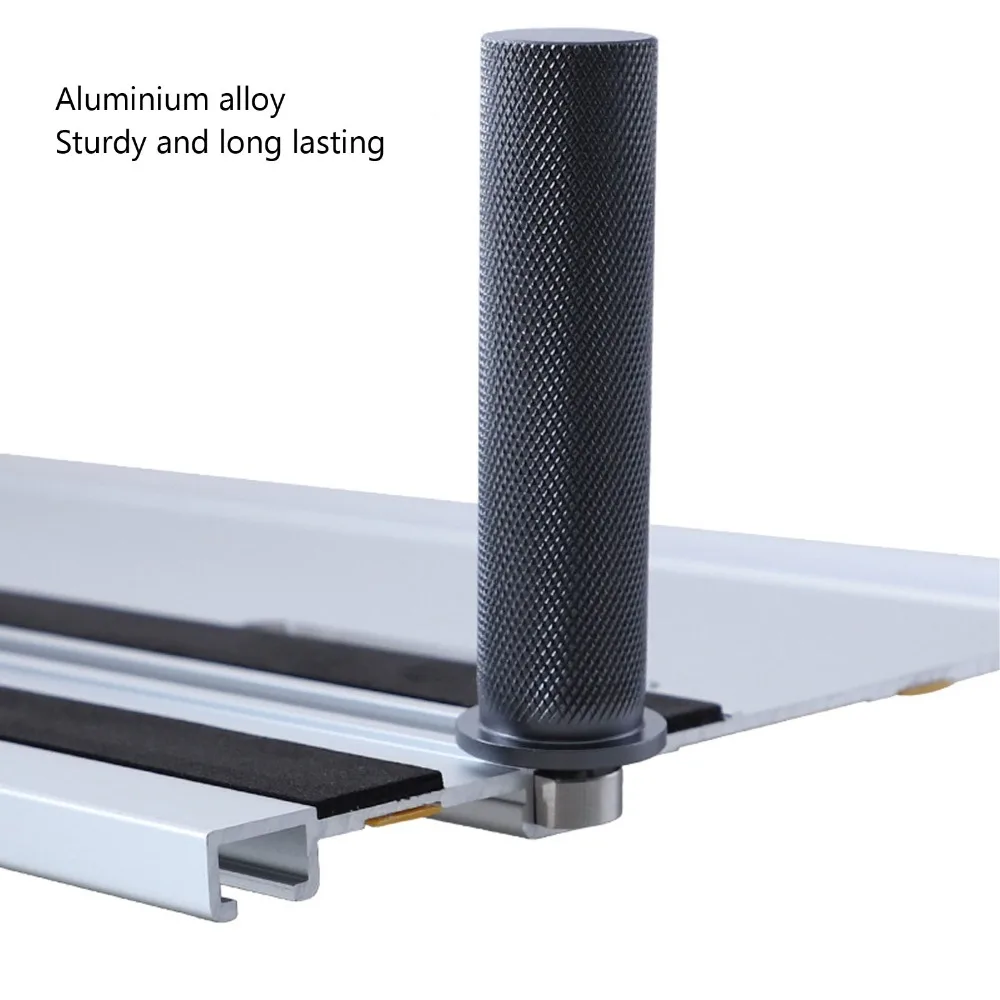 

2 PCS Aluminum Alloy 20mm Bench Dogs 20mm Non-Slip Finish / Protective Pads Bench Dog Clamp Tenon 19mm Workbench Stop Clamps