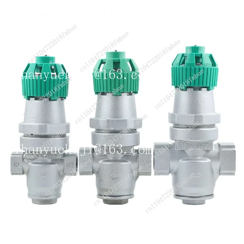DN15-25 Y14H-16P Adjustable stainless steel high temperature steam internal thread bellows pressure reducing valve