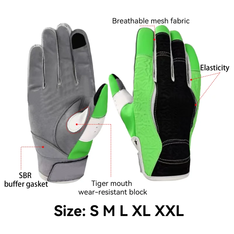 Motorcycle Gloves For Women Adjustable Motorcross Gloves Mountain Bike Gloves Shock-Absorbing Motorbike Gloves Full Finger