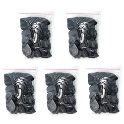 Wholesale Lots of 500pcs Solid Black Celluloid Guitar Picks Plectrums 0.71mm / 0.96mm