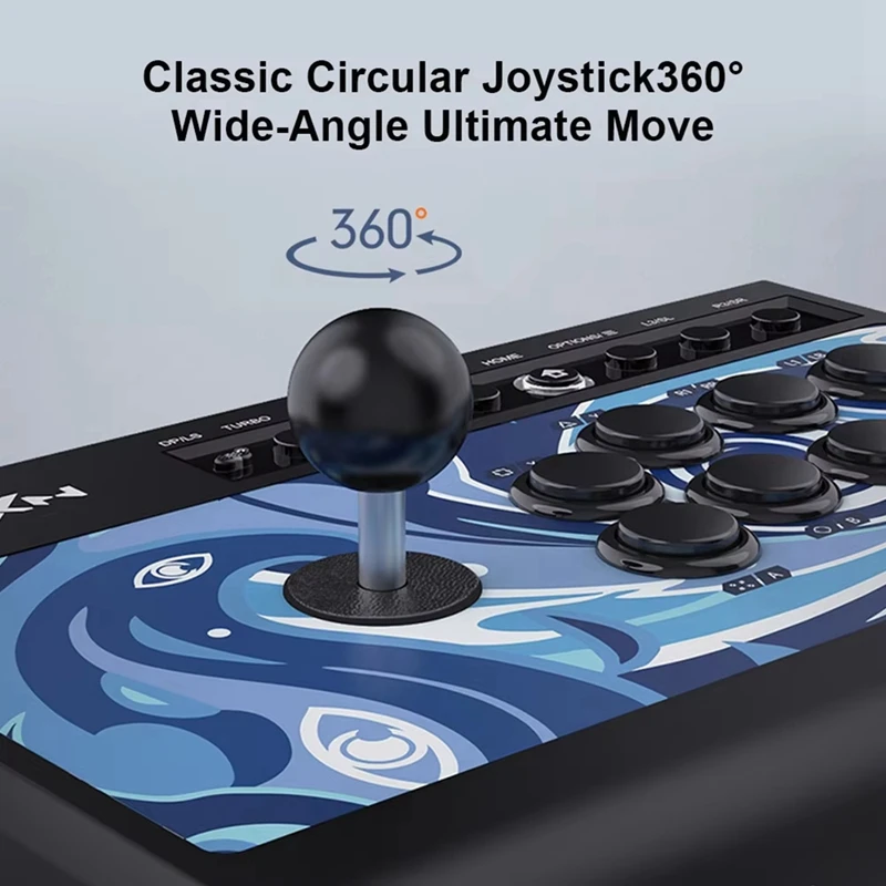 A73T PXN-008 Fighting Joystick Arcade Game Controller Fight Stick For PS4/PS3/ One/Nintendo Switch King Of Fighters