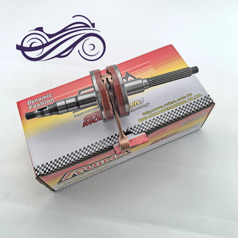 

Suitable for Yamaha JOG50 Indian Sand 2-5 Generation3KJ ZR crankshaft with a pull stroke of 200 electric wood modified cranksha