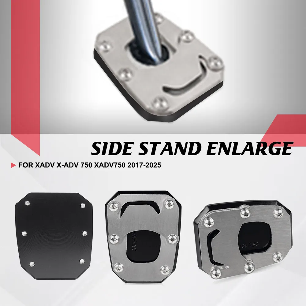 

For HONDA XADV X-ADV 750 XADV750 2017-2020 2021 2022 2023 2024 2025 X-ADV750 Kickstand Side Stand Extension Pad Enlarger Plate