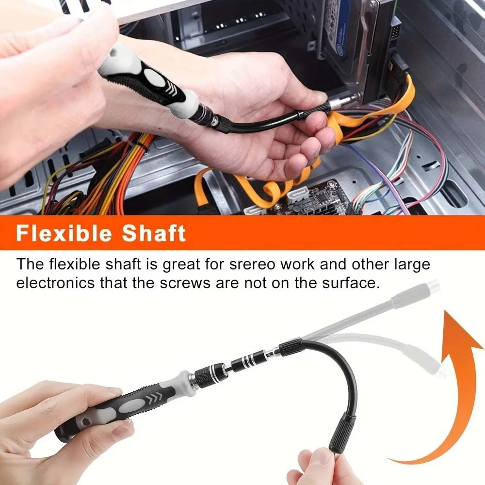 

Precision 115 in 1 Screwdriver Set with Box Screw Nuts Bits Kit Multi-bits Screwdriver Disassembly Multi-function