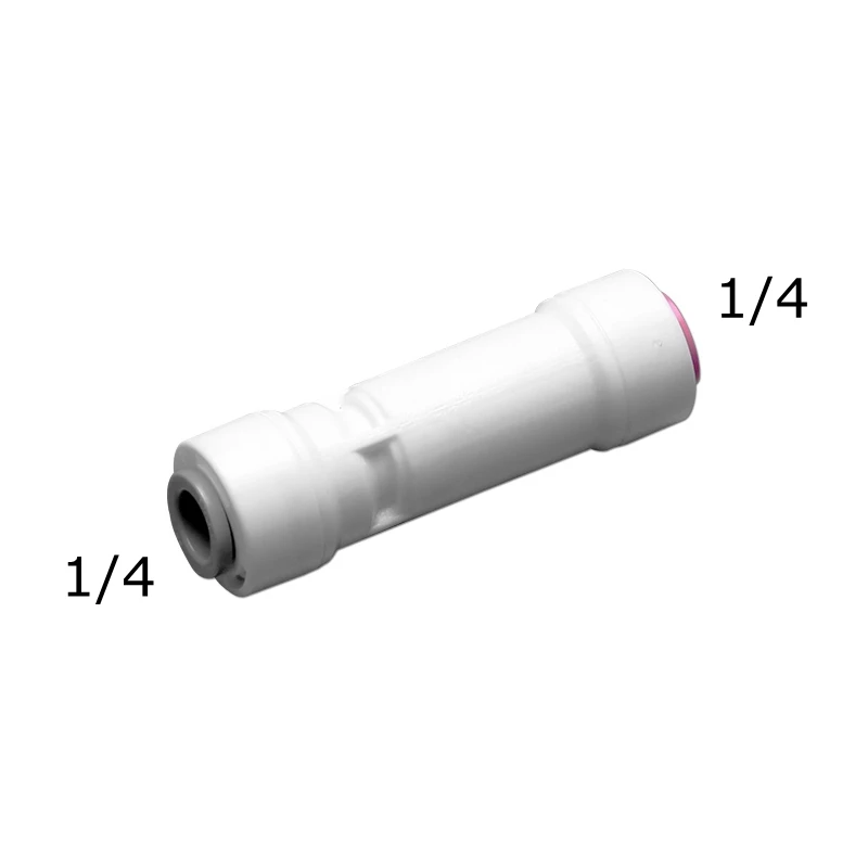 iTiGER Non-return Check Valve 1/4 3/8 RO Water Fitting Hose Quick Connector Water Filter Reverse Osmosis Parts