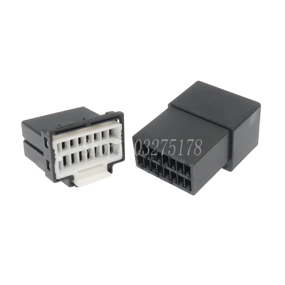 1 Set 16-Pin 175966-2 175615-2 Auto-Kabelverbinder PCB-Steckverbinder Automobil-Verkabelungsterminal Modifikationsstecker mit 20cm Kabeln – Detail 3