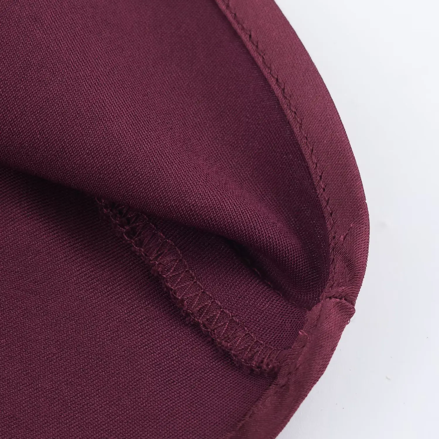 KASLEAD Nuovo Midi Dr da donna impreziosito da volant in raso di seta con texture Colore Colion 6577 Faionable Ci Commute