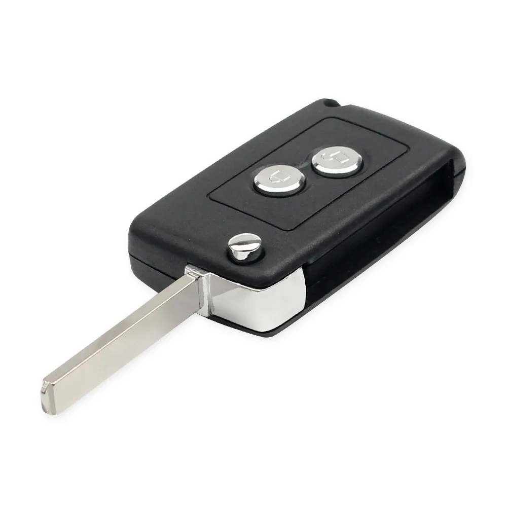 KEYYOU 2-przyciskowe zmodyfikowane etui z kluczykiem do Citroen C1 C2 C3 C4 Picasso Xsara do Peugeot 206 306 307 107 207 407 Partner