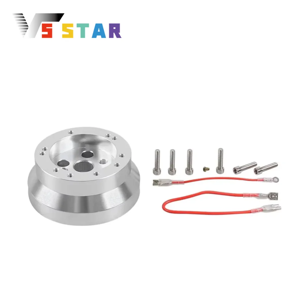 

Соединитель рулевого колеса с 5 и 6 отверстиями, полированный короткий адаптер ступицы рулевого колеса, салон для JEEP CJ5 CJ6 SW-1034 1976-1995 гг.