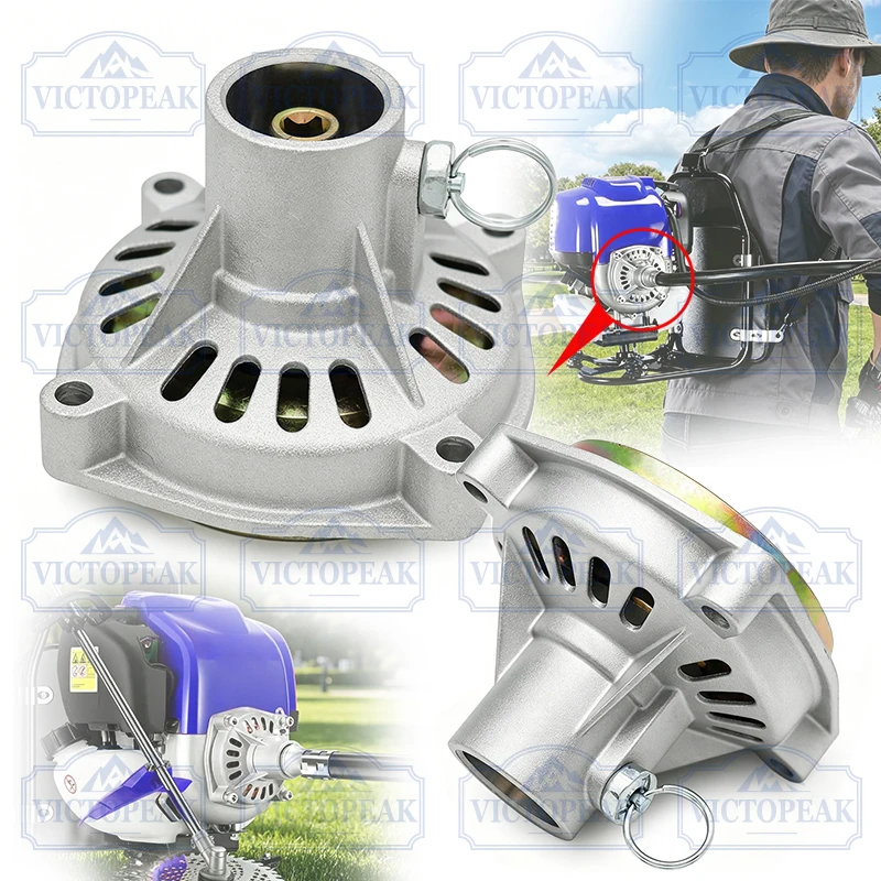Backpack Brush Cutter Output Block Grass Trimmer Replacement Parts Quick Install Gearbox Spare Parts Garden Tool Accessories