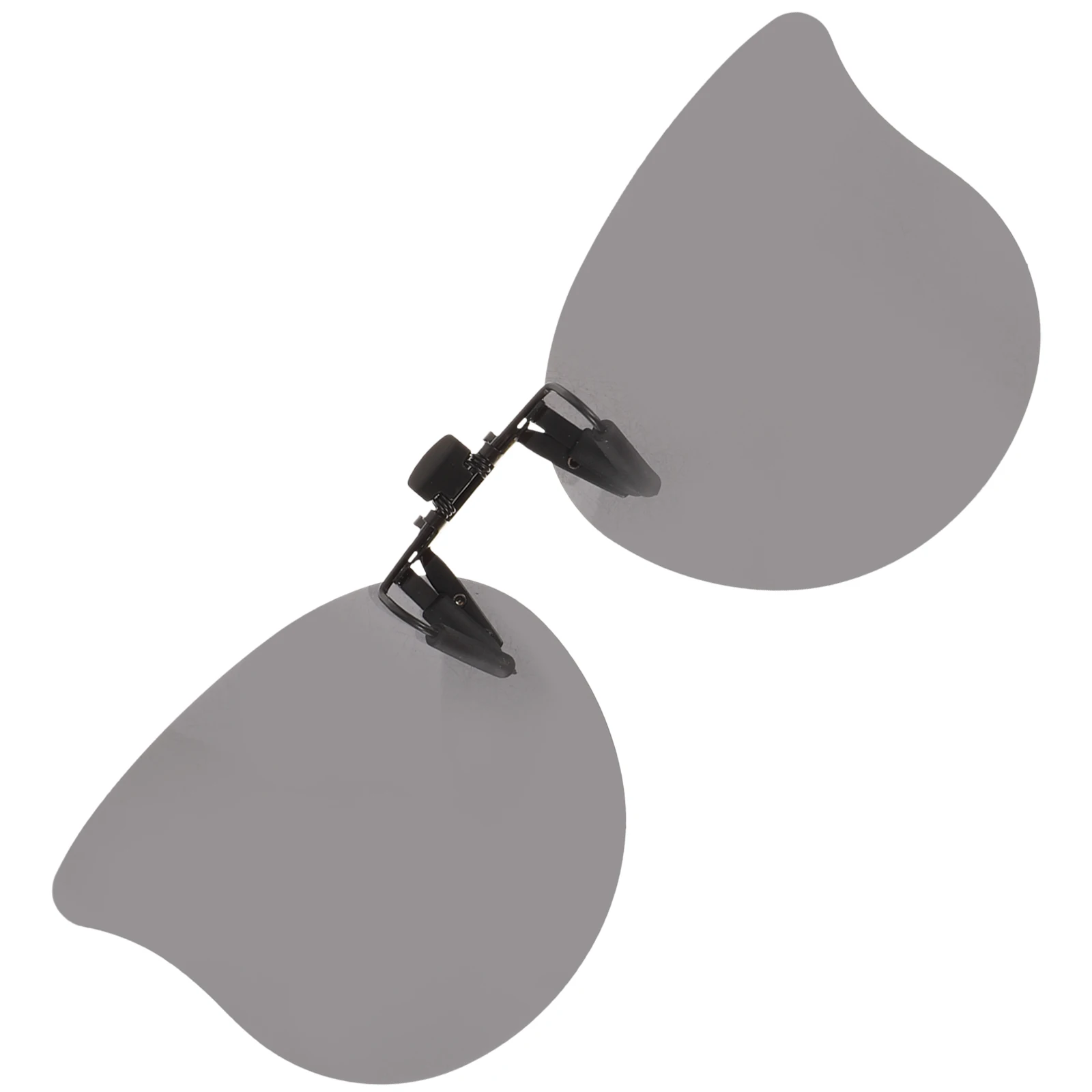 

Polarized Clip on Sunglasses Black Gray Fashion Flip up Sunglass Clips for Men Women Driving Fishing Outdoor Glasses