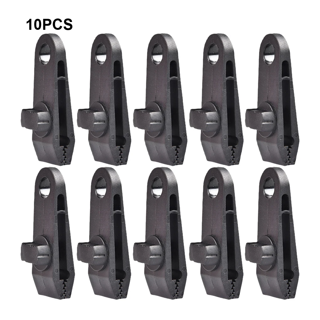 10pack/lot Durable Tarpaulin Clips Made Of Nylon Plastic For Heavy Duty Wide Application Tent Clip