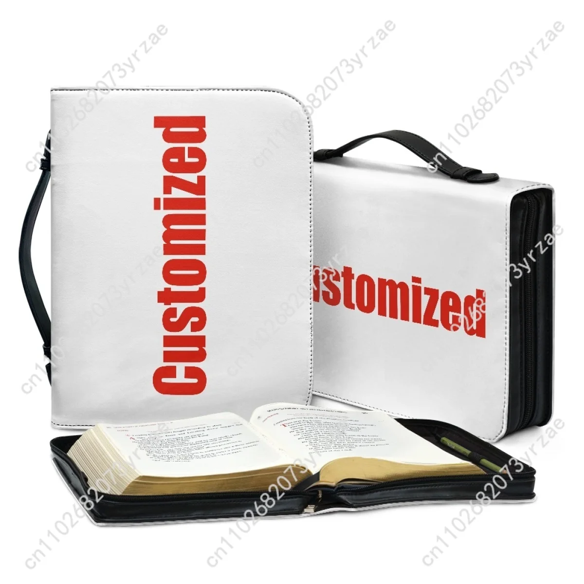 Slayer Made Bible Bags Christian Gifts Personalized Covers Bible Pack Waterproof Leather Bag High Quality Custom Made Package
