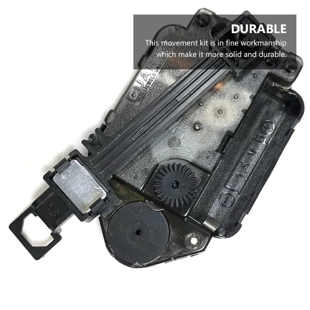 

Extended Clock Movement Durable Plastic Simple Metal DIY Kit Accessories Mechanism Supplies Precise Time Long Lasting Fit Styles