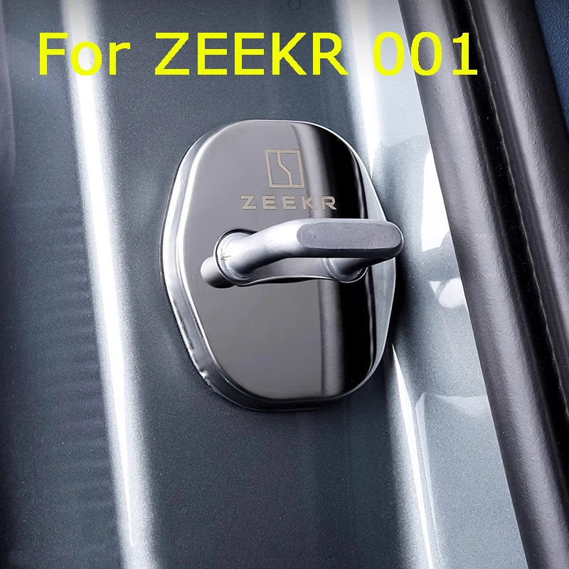 

Car Door Lock Buckle Latch Stop Anti Rust Door Lock cover Protect Buckle Cover For ZEEKR 001 2023 Accessories