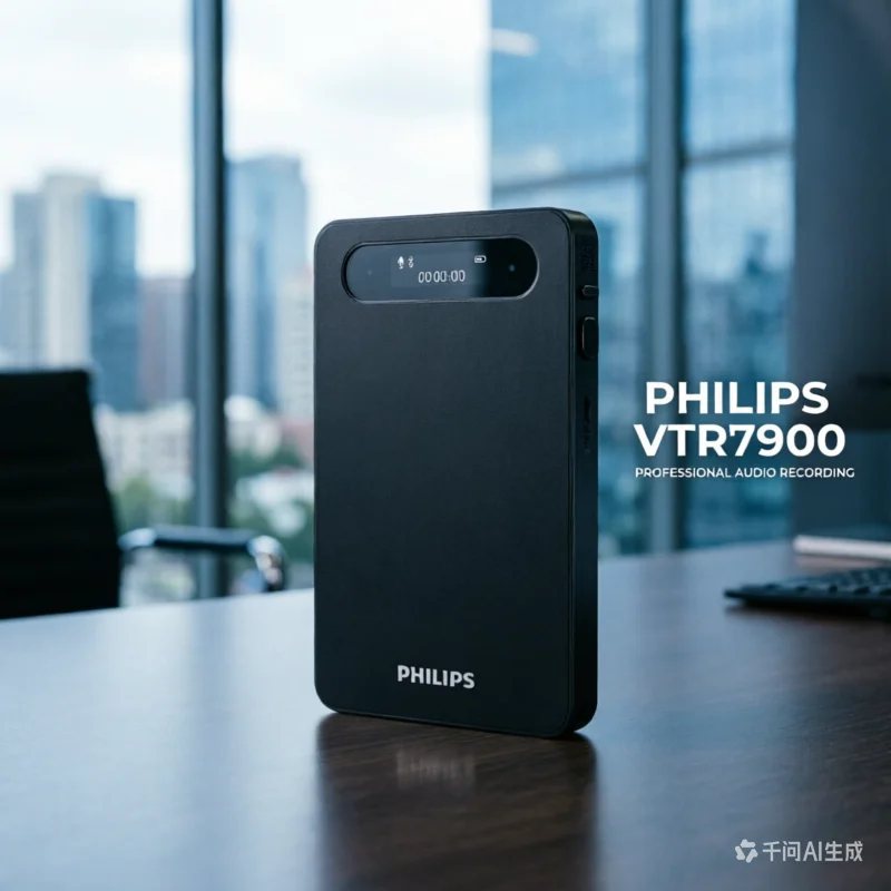 

Philips Magnetic Absorption Recording Pen VTR7900 High Definition Noise Reduction Call Recording AI Text Output