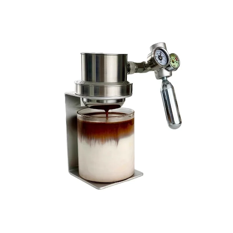 Pneumatic coffee machine, manual portable espresso, outdoor home coffee machine