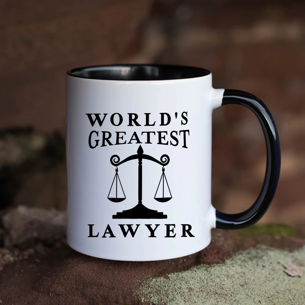 1pc Lawyer mug Court judge drinking tea cup law firm lawyer coffee cup friends birthday gift mug christams gift