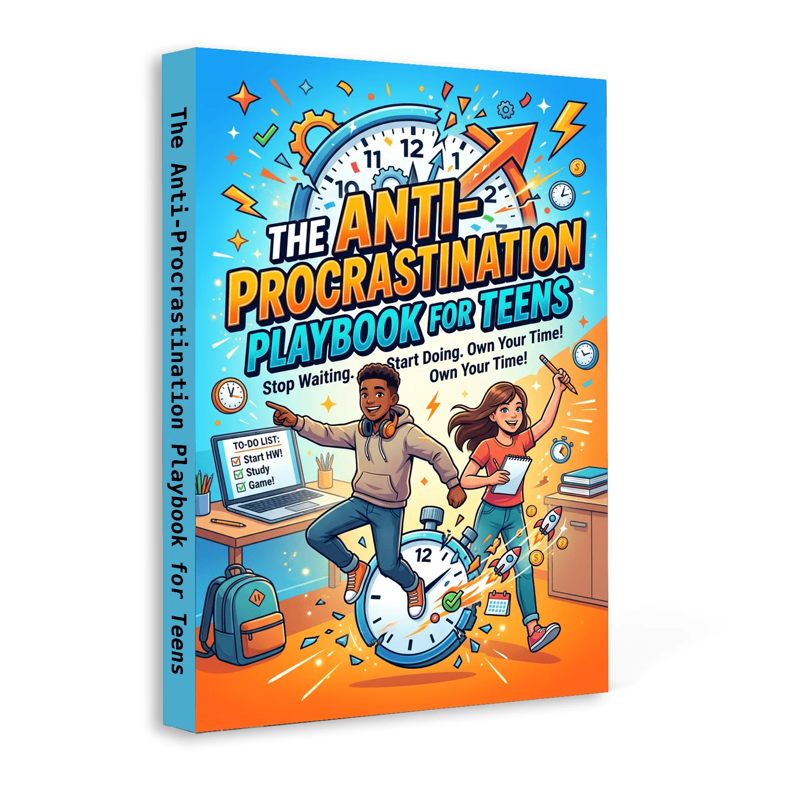 

The Anti-Procrastination Playbook for Teens: Stop Waiting, Start Doing—Time Management & Study Motivation System