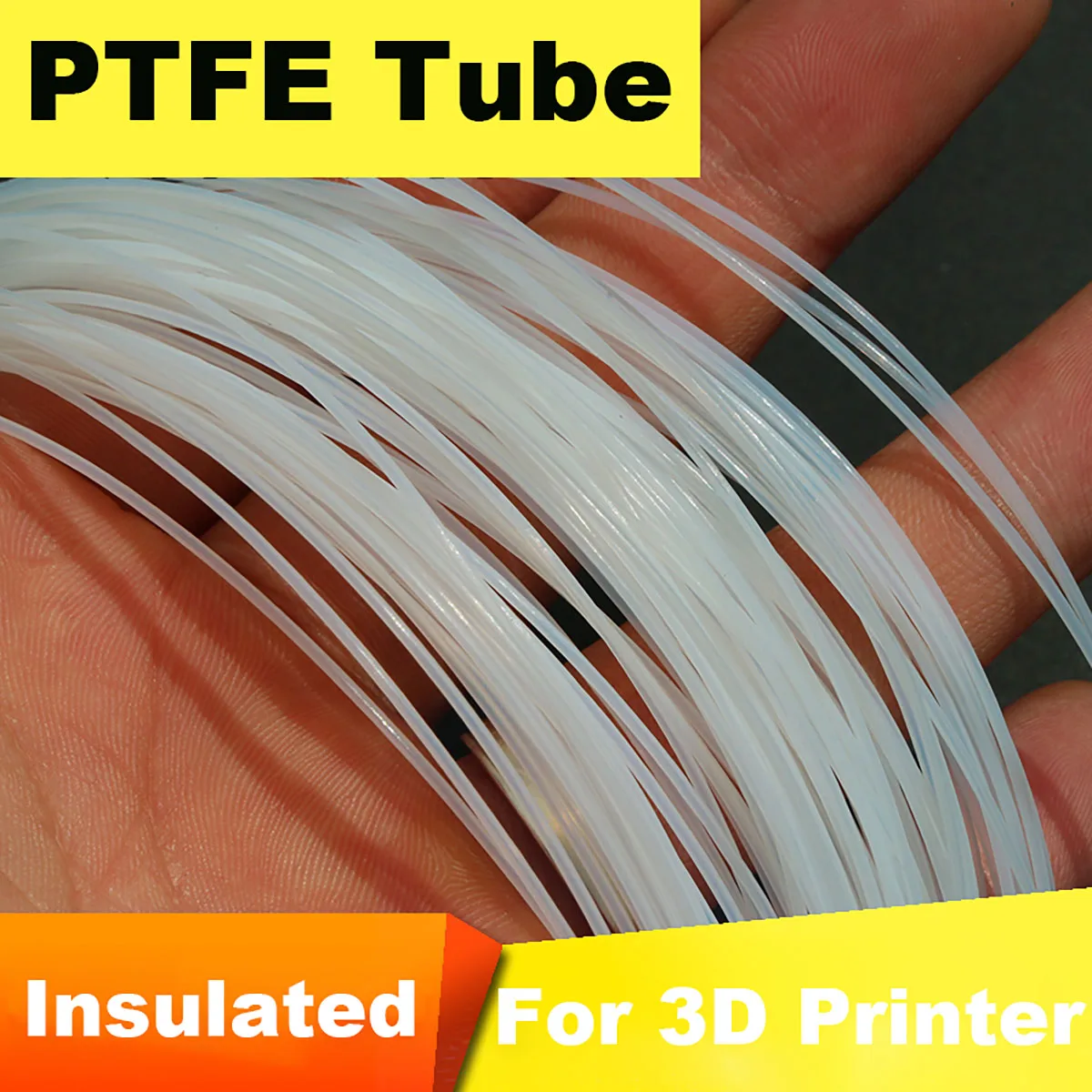 PTFE Tube ID 2 2.2 2.5 3 3.2 3.5 4 5 6 7 8 9 10mm Capillary Insulated Hose Rigid Pipe Temperature Corrosion Resistance