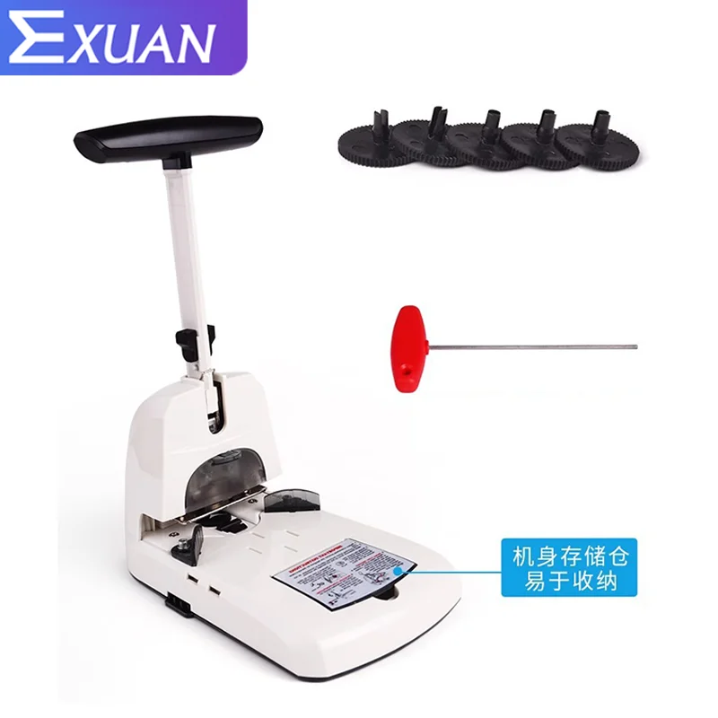 6-in-1 Heavy-Duty Corner Cutter Rounder Puncher Hole Punch Adjustable R3.5/R6/R10 Rounded 100 Sheets of Paper Office Rounding