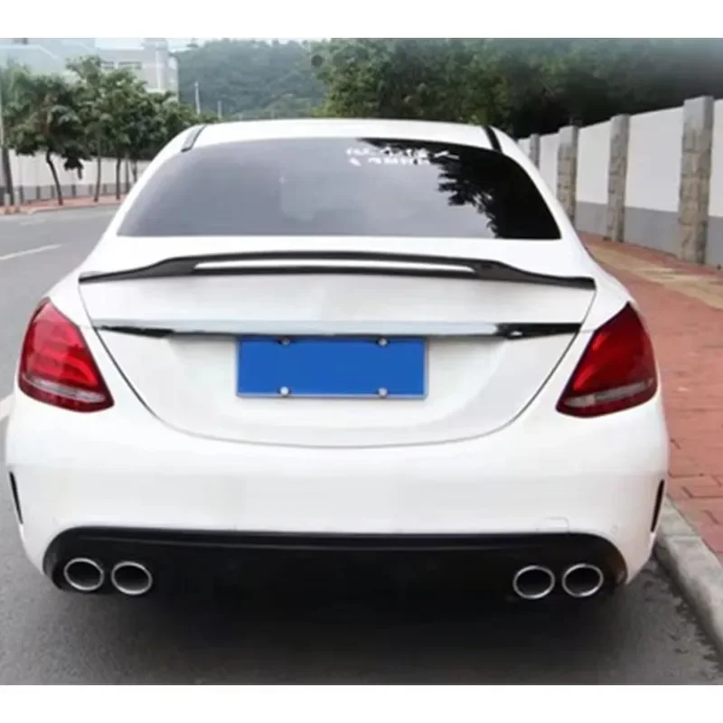 

Для Mercedes-Benz CLA-класса W117 CLA45: карбоновые задние спойлеры-«утиные хвосты», автомобильные крылья, аксессуары для кузова, комплект обвеса.