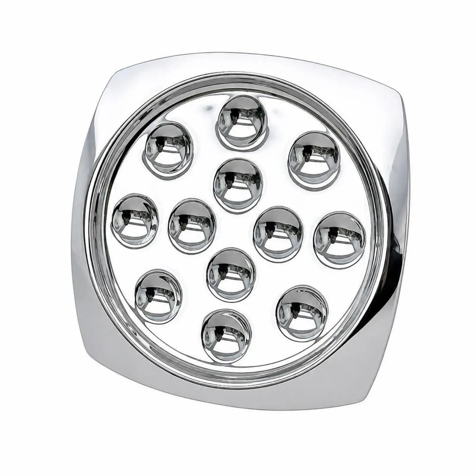 Stainless Steel Escargot Baking Dish Snail Plate Durable Mirror Finish Round Serving Tray with Wells for Home Chef and
