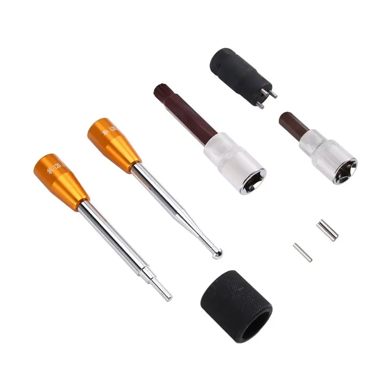 

Diesel Common Rail Injector Nozzle Disassembly Kit Nut Sealing Ring Removal Tool For