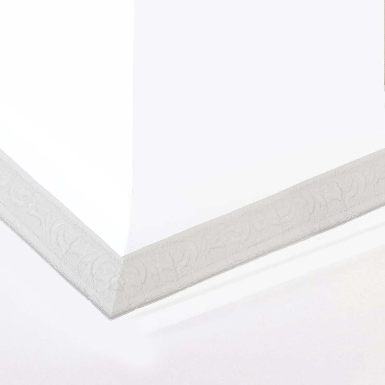 รอบเอวบรอบเพดาน Moulding Trim โฟม Moulding ยืดหยุ่นวอลล์เปเปอร์ขอบตกแต่งสําหรับกระจกเทป Mouldings กาว