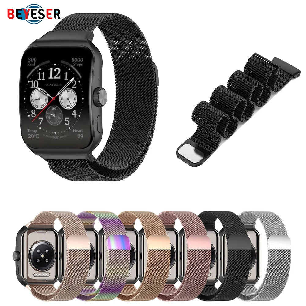 الفولاذ المقاوم للصدأ حزام ل ممن لهم ساعة 3pro المغناطيسي أنيق موضة الراقية الفرقة SmartWatch سوار رياضي معصمه اكسسوارات