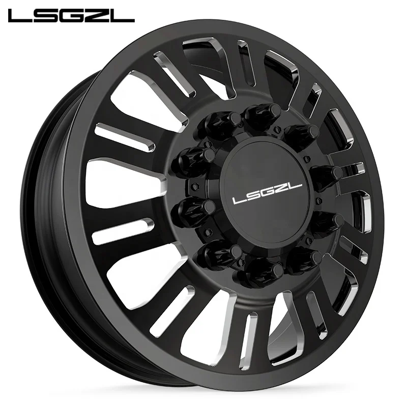Polishing Custom  Dually for RAM ford 8/10 Holes 8x180 8x200 8x165.110x225 22 24 26 28 30 Inch Wheel Rim