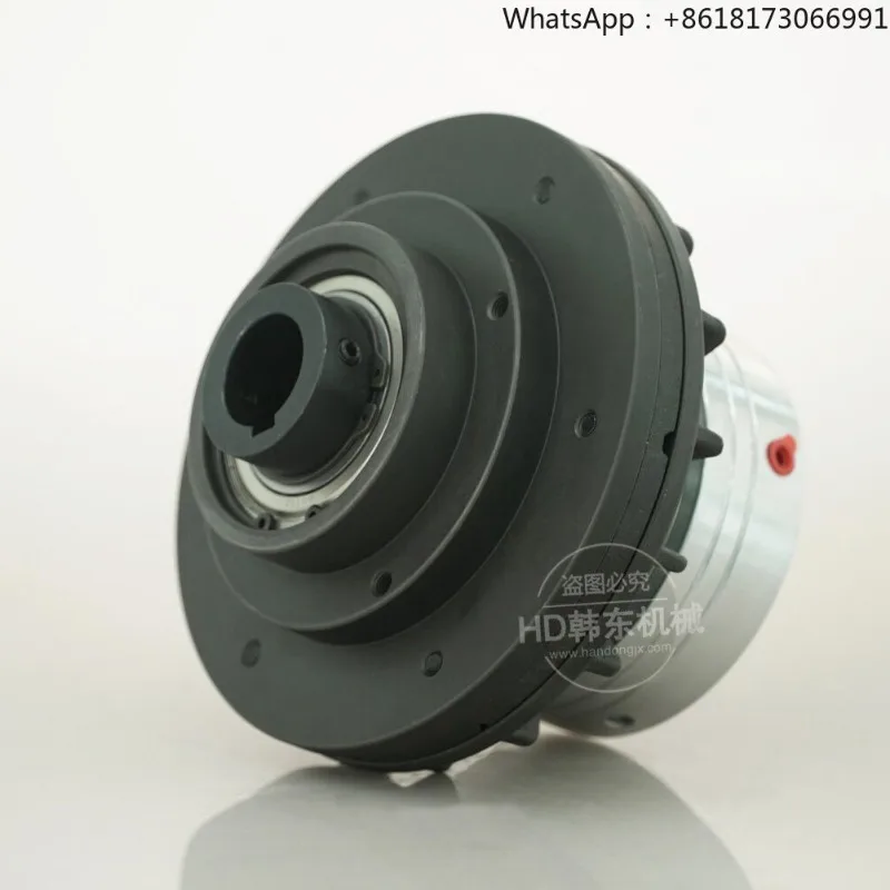 Pneumatic Monolithic Friction Clutch | Air Pressure Through-Shaft NAC-2Milky white