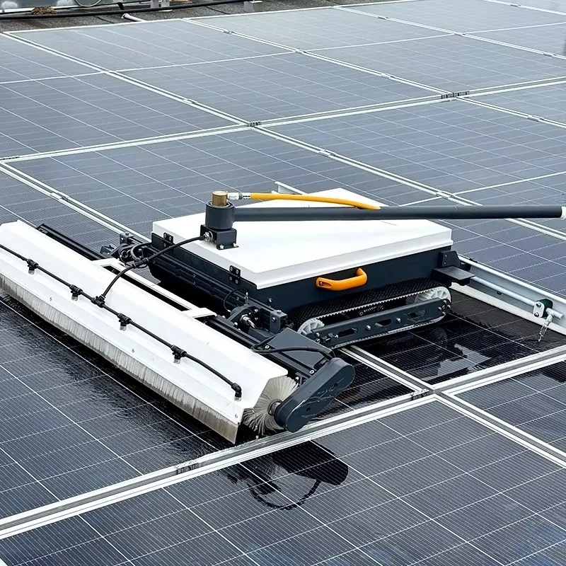 Solar Panel Cleaning Robot Automatic Photovoltaic Module Cleaner for Utility Commercial and Industrial PV Plants