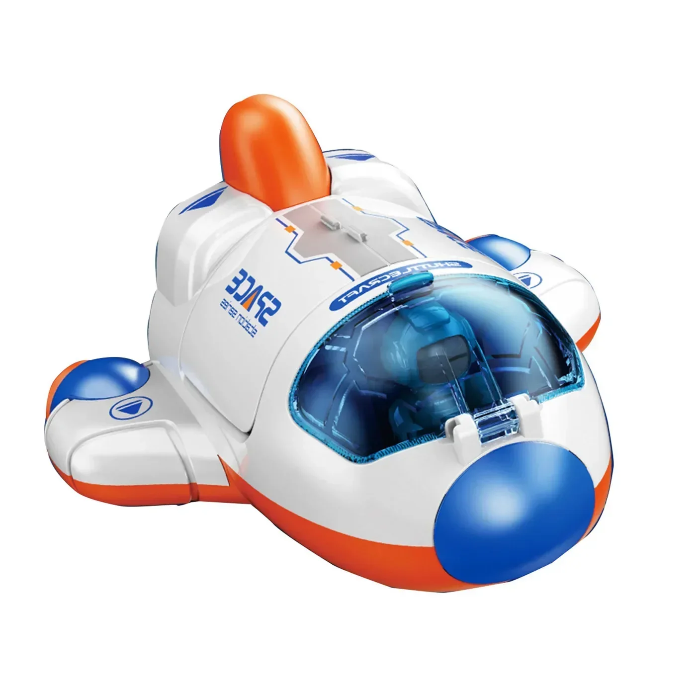 Kinder Puzzle Raum Spielzeug Auto Simulation Modell Astronaut Rakete Raumschiff Serie Spielzeug Auto für Jungen Geschenk – Detail 5