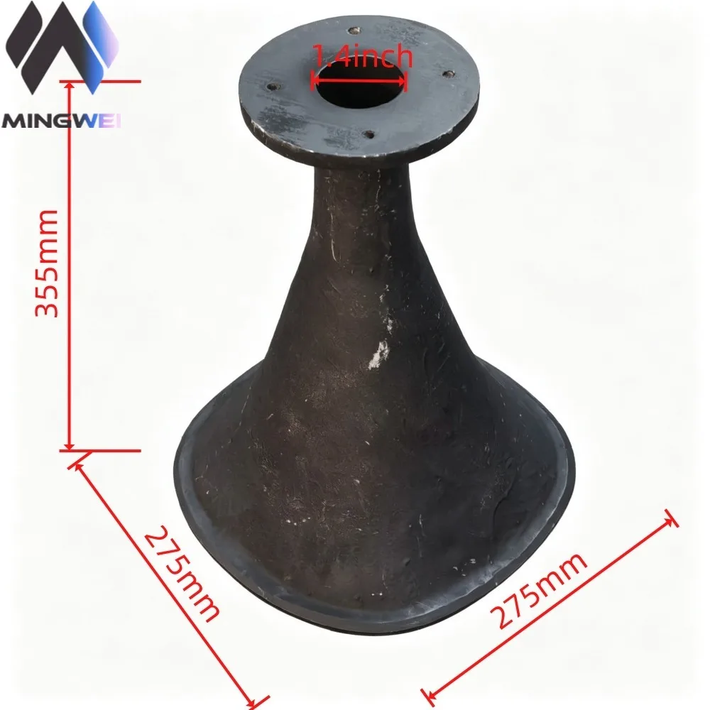MW Audio 1,4" Throat Long Throw Horn Flare 275x275x355mm Großformat-Glasfaser-Wellenleiter für den Austausch von Hochfrequenztreibern – Detail 1